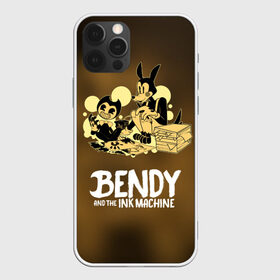 Чехол для iPhone 12 Pro Max с принтом Bendy and the ink machine (3D) в Екатеринбурге, Силикон |  | Тематика изображения на принте: bendy | horror | ink | machine