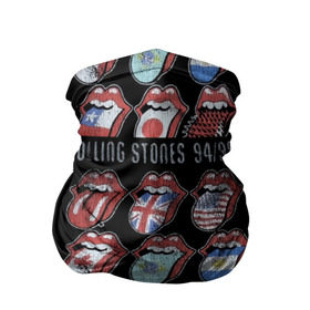 Бандана-труба 3D с принтом The Rolling Stones в Екатеринбурге, 100% полиэстер, ткань с особыми свойствами — Activecool | плотность 150‒180 г/м2; хорошо тянется, но сохраняет форму | англия | аргентина | блюз рок | канада | мик джаггер | музыка | песни | психоделический рок | ритм н блюз | рок | рок н ролл | ролинг | рот | стоун | стоунз | сша | флаг | язык | япония