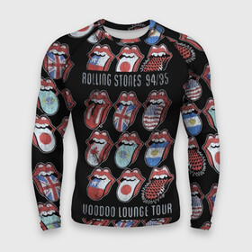 Мужской рашгард 3D с принтом The Rolling Stones в Екатеринбурге,  |  | англия | аргентина | блюз рок | канада | мик джаггер | музыка | песни | психоделический рок | ритм н блюз | рок | рок н ролл | ролинг | рот | стоун | стоунз | сша | флаг | язык | япония