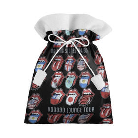 Подарочный 3D мешок с принтом The Rolling Stones в Екатеринбурге, 100% полиэстер | Размер: 29*39 см | Тематика изображения на принте: англия | аргентина | блюз рок | канада | мик джаггер | музыка | песни | психоделический рок | ритм н блюз | рок | рок н ролл | ролинг | рот | стоун | стоунз | сша | флаг | язык | япония