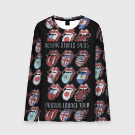 Мужской лонгслив 3D с принтом The Rolling Stones в Екатеринбурге, 100% полиэстер | длинные рукава, круглый вырез горловины, полуприлегающий силуэт | англия | аргентина | блюз рок | канада | мик джаггер | музыка | песни | психоделический рок | ритм н блюз | рок | рок н ролл | ролинг | рот | стоун | стоунз | сша | флаг | язык | япония