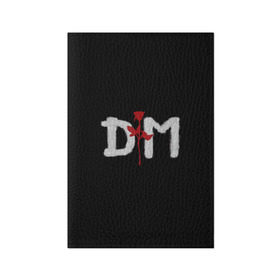 Обложка для паспорта матовая кожа с принтом Depeche mode в Екатеринбурге, натуральная матовая кожа | размер 19,3 х 13,7 см; прозрачные пластиковые крепления | depeche mode | music | альтернатива | музыка | рок