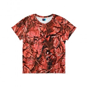 Детская футболка 3D с принтом camouflage texture в Екатеринбурге, 100% гипоаллергенный полиэфир | прямой крой, круглый вырез горловины, длина до линии бедер, чуть спущенное плечо, ткань немного тянется | армия | камуфляж | пиксели | силовые структуры | текстуры | хаки