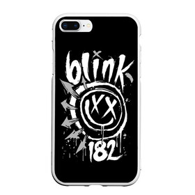 Чехол для iPhone 7Plus/8 Plus матовый с принтом Blink-182 в Екатеринбурге, Силикон | Область печати: задняя сторона чехла, без боковых панелей | blink | california | pop | punk | rock | группа | калифорния | панк | рок