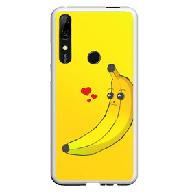 Чехол для Honor P Smart Z с принтом Just Banana (Yellow) в Екатеринбурге, Силикон | Область печати: задняя сторона чехла, без боковых панелей | banana | банан | желтый | оранжевый | фрукты