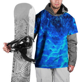 Накидка на куртку 3D с принтом Frozen fractal в Екатеринбурге, 100% полиэстер |  | Тематика изображения на принте: abstract | abstraction | fractal | optical | абстракция | фрактал