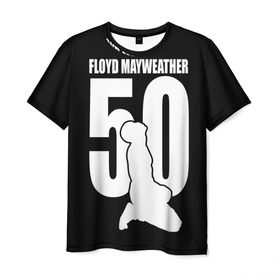 Мужская футболка 3D с принтом Floyd Mayweather Black в Екатеринбурге, 100% полиэфир | прямой крой, круглый вырез горловины, длина до линии бедер | Тематика изображения на принте: floyd mayweather | флойд мейвезер
