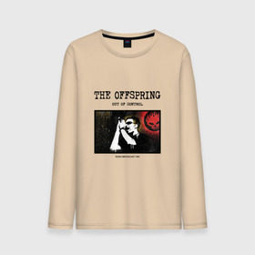 Мужской лонгслив хлопок с принтом The Offspring - out of control в Екатеринбурге, 100% хлопок |  | Тематика изображения на принте: 