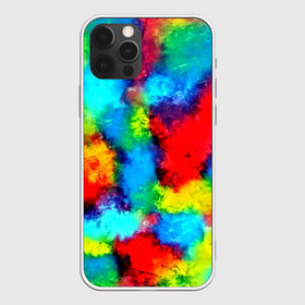 Чехол для iPhone 12 Pro Max с принтом Буйство акварели в Екатеринбурге, Силикон |  | abstraction | color | spray | tie dye | абстракция | акварель | живопись | искусство | краски | текстуры | цветные краски | яркие цвета