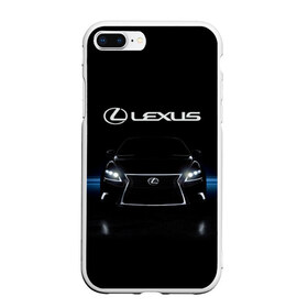 Чехол для iPhone 7Plus/8 Plus матовый с принтом Lexus в Екатеринбурге, Силикон | Область печати: задняя сторона чехла, без боковых панелей | auto | lexus | sport | toyota | автомобиль | внедорожник | машина | спорт