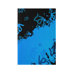 Обложка для паспорта матовая кожа с принтом Symbols 21century в Екатеринбурге, натуральная матовая кожа | размер 19,3 х 13,7 см; прозрачные пластиковые крепления | Тематика изображения на принте: abstraction | symbols | надписи | символы
