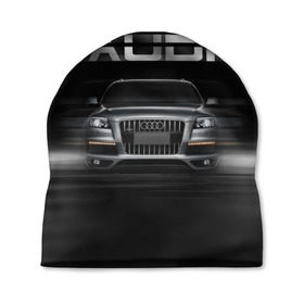 Шапка 3D с принтом Audi Q7 скорость в Екатеринбурге, 100% полиэстер | универсальный размер, печать по всей поверхности изделия | audi | авто | автомобиль | ауди | кольца | красивая | кроссовер | крутая | марка | машина | надпись | немецкая иномарка | прикольная | тачка | черная | эмблема