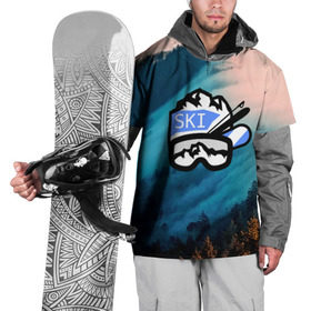 Накидка на куртку 3D с принтом SKI в Екатеринбурге, 100% полиэстер |  | Тематика изображения на принте: ski patrol | sport | возвышение | возвышенность | гора | горка | национальный парк | облака | склон | снег | спорт | холм