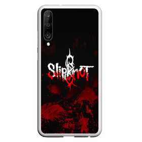 Чехол для Honor P30 с принтом Slipknot пятна в Екатеринбурге, Силикон | Область печати: задняя сторона чехла, без боковых панелей | Тематика изображения на принте: slipknot | альтернативный метал | андерс | брызги | грув метал | колсефни | кори | кровь | метал | ню метал | рок | слипкнот | тейлор