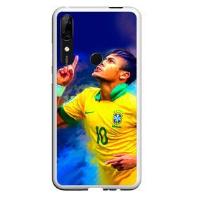 Чехол для Honor P Smart Z с принтом Neymar в Екатеринбурге, Силикон | Область печати: задняя сторона чехла, без боковых панелей | Тематика изображения на принте: neymar | неймар | сборная бразилии