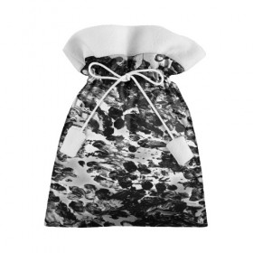 Подарочный 3D мешок с принтом Чёрно-серые пятна в Екатеринбурге, 100% полиэстер | Размер: 29*39 см | watercolor | абстракция красок | акварель | брызги красок | живопись | краска | потертость красок | текстуры | черно белый