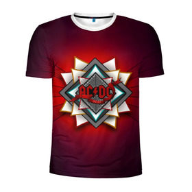 Мужская футболка 3D спортивная с принтом AC/DC since 1973 в Екатеринбурге, 100% полиэстер с улучшенными характеристиками | приталенный силуэт, круглая горловина, широкие плечи, сужается к линии бедра | Тематика изображения на принте: 1973 | ac dc | австралийская | ангус янг | блюз рок | год основания | группа | звезда | красная | красный | крис слэйд | лента | рок | рок н ролл | стиви янг | фон | хард рок | эксл роуз | эмблема