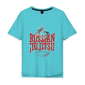 Мужская футболка хлопок Oversize с принтом jiu jitsu в Екатеринбурге, 100% хлопок | свободный крой, круглый ворот, “спинка” длиннее передней части | боевое искусство | джиу джитсу