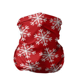 Бандана-труба 3D с принтом Новогодние Снежинки в Екатеринбурге, 100% полиэстер, ткань с особыми свойствами — Activecool | плотность 150‒180 г/м2; хорошо тянется, но сохраняет форму | дед | дед морозо | клаус | новый год | подарки | санта | санта клаус | снег | снеговик | снежинки | холод