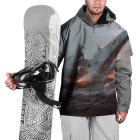 Накидка на куртку 3D с принтом A plain в Екатеринбурге, 100% полиэстер |  | battlefield | war | батлфилд 1 | война | первая мировая война