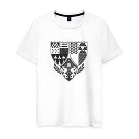 Мужская футболка хлопок с принтом Destiny - AGE OF TRIUMPH в Екатеринбурге, 100% хлопок | прямой крой, круглый вырез горловины, длина до линии бедер, слегка спущенное плечо. | 