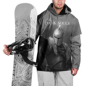Накидка на куртку 3D с принтом Dark Souls в Екатеринбурге, 100% полиэстер |  | dark souls | praise the sun | you died | дарк соулс | темные души