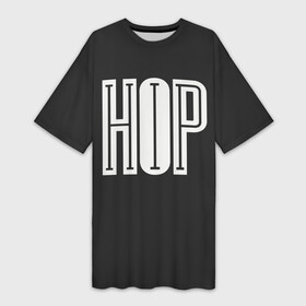 Платье-футболка 3D с принтом ХИП ХОП | HIP HOP в Екатеринбурге,  |  | hip hop | реп | хип хоп