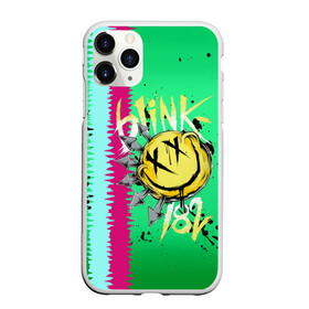Чехол для iPhone 11 Pro Max матовый с принтом Blink 182 в Екатеринбурге, Силикон |  | blink | альтернативный рок | блинк | зеленый | линии | марк хоппус | музыка | мэтт скиба | панк | панк рок | песни | полосы | поп панк | рок | скейт панк | смайл | трэвис баркер