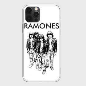 Чехол для iPhone 12 Pro Max с принтом Рамонс в Екатеринбурге, Силикон |  | ramones | панк | рамонс | рок