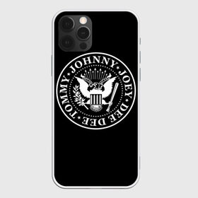 Чехол для iPhone 12 Pro Max с принтом The Ramones в Екатеринбурге, Силикон |  | punk | ramones | rock | панк | рамонс | рок