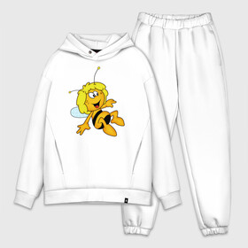 Мужской костюм хлопок OVERSIZE с принтом пчелка Майя в Екатеринбурге,  |  | вилли | майя | мая | пчелка | пчёлка майя | флип