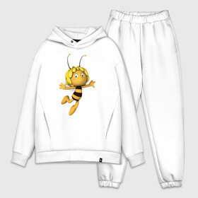 Мужской костюм хлопок OVERSIZE с принтом пчелка Майя в Екатеринбурге,  |  | Тематика изображения на принте: вилли | майя | мая | пчелка | пчёлка майя | флип