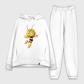 Женский костюм хлопок Oversize с принтом пчелка Майя в Екатеринбурге,  |  | вилли | майя | мая | пчелка | пчёлка майя | флип