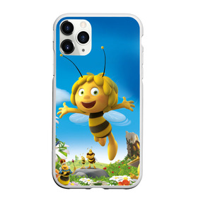 Чехол для iPhone 11 Pro матовый с принтом Пчелка Майя в Екатеринбурге, Силикон |  | Тематика изображения на принте: вилли | майя | мая | пчелка | пчёлка майя | флип