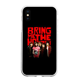 Чехол для iPhone XS Max матовый с принтом Группа Bring Me the Horizon в Екатеринбурге, Силикон | Область печати: задняя сторона чехла, без боковых панелей | bmth | bring me the horizon | альтернативный метал | альтернативный рок | группа | достань для меня горизонт | дэткор | метал | рок | электроник рок