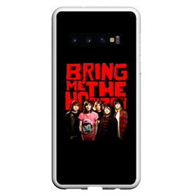 Чехол для Samsung Galaxy S10 с принтом Группа Bring Me the Horizon в Екатеринбурге, Силикон | Область печати: задняя сторона чехла, без боковых панелей | bmth | bring me the horizon | альтернативный метал | альтернативный рок | группа | достань для меня горизонт | дэткор | метал | рок | электроник рок