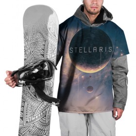 Накидка на куртку 3D с принтом Stellaris в Екатеринбурге, 100% полиэстер |  | stellaris