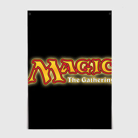 Постер с принтом Magic: The Gathering в Екатеринбурге, 100% бумага
 | бумага, плотность 150 мг. Матовая, но за счет высокого коэффициента гладкости имеет небольшой блеск и дает на свету блики, но в отличии от глянцевой бумаги не покрыта лаком | magic