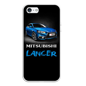 Чехол для iPhone 5/5S матовый с принтом Mitsubishi Lancer в Екатеринбурге, Силикон | Область печати: задняя сторона чехла, без боковых панелей | auto | lancer | mitsubishi | авто | автомобиль | водитель | лансер | мицубиси | тачка | японец