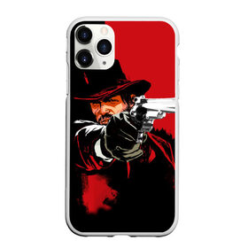 Чехол для iPhone 11 Pro матовый с принтом Red Dead Redemption в Екатеринбурге, Силикон |  | cowboy | game | gun | jim | red dead redemption | rockstar | west | вестерн | дикий запад | игра | ковбой | оружие | пистолет