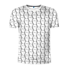 Мужская футболка 3D спортивная с принтом OnePunchMan в Екатеринбурге, 100% полиэстер с улучшенными характеристиками | приталенный силуэт, круглая горловина, широкие плечи, сужается к линии бедра | anime | onepunchman | saitama | аниме | ванпанчмен | сайтама