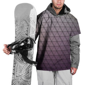Накидка на куртку 3D с принтом Кольчуга из треугольников в Екатеринбурге, 100% полиэстер |  | Тематика изображения на принте: абстракция | геометрия | текстура | узор