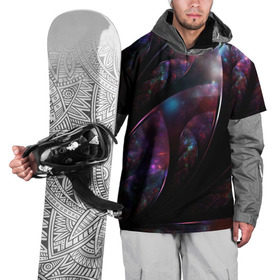 Накидка на куртку 3D с принтом Фантастическая Абстракция в Екатеринбурге, 100% полиэстер |  | galaxy | planet | star | абстракция | галактика | звезды | космос | ночь | планеты | текстура