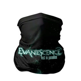 Бандана-труба 3D с принтом Evanescence в Екатеринбурге, 100% полиэстер, ткань с особыми свойствами — Activecool | плотность 150‒180 г/м2; хорошо тянется, но сохраняет форму | 
