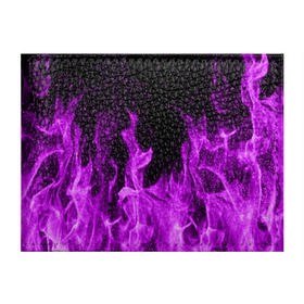 Обложка для студенческого билета с принтом Фиолетовый огонь в Екатеринбурге, натуральная кожа | Размер: 11*8 см; Печать на всей внешней стороне | Тематика изображения на принте: лиловый | пламя | яркий