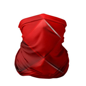 Бандана-труба 3D с принтом Red squares в Екатеринбурге, 100% полиэстер, ткань с особыми свойствами — Activecool | плотность 150‒180 г/м2; хорошо тянется, но сохраняет форму | абстракция | геометрия | квадрат | текстура