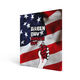 Холст квадратный с принтом Green Day American Idiot в Екатеринбурге, 100% ПВХ |  | Тематика изображения на принте: american idiot | green day | альтернативный | билли джо армстронг | грин дей | группа | зелёный день | майк дёрнт | музыка | панк | поп | поппанк | рок | сша | тре кул | флаг