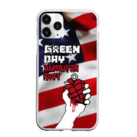 Чехол для iPhone 11 Pro Max матовый с принтом Green Day American Idiot в Екатеринбурге, Силикон |  | american idiot | green day | альтернативный | билли джо армстронг | грин дей | группа | зелёный день | майк дёрнт | музыка | панк | поп | поппанк | рок | сша | тре кул | флаг