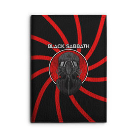 Обложка для автодокументов с принтом Солдат Black Sabbath в Екатеринбурге, натуральная кожа |  размер 19,9*13 см; внутри 4 больших “конверта” для документов и один маленький отдел — туда идеально встанут права | Тематика изображения на принте: black sabbath | ozzy osbourne | альбом | билл уорд | гизер батлер | группа | летчик | метал | музыка | надпись | оззи | осборн | песни | рок | тони айомми | хард рок | хеви метал | шлем