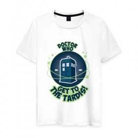 Мужская футболка хлопок с принтом Доктор кто / Doctor Who в Екатеринбурге, 100% хлопок | прямой крой, круглый вырез горловины, длина до линии бедер, слегка спущенное плечо. | 13 | netflix | времени | дела | доктор | дэвид теннант | кто | машина | мэтт смит | нетфликс | очень | петля | питер капальди | почему | причин | сверхъестественное | сериал | странные | тардис